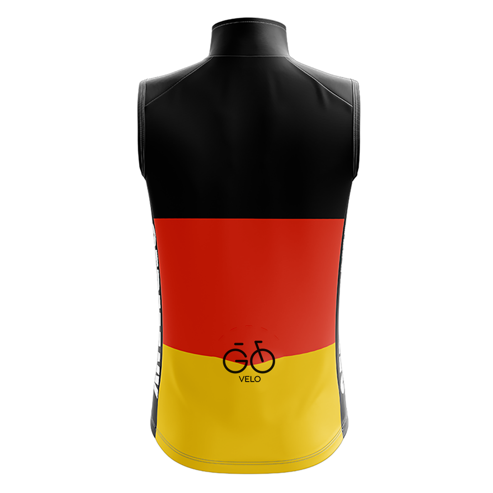 Deutschland Mouwloos Fietsshirt